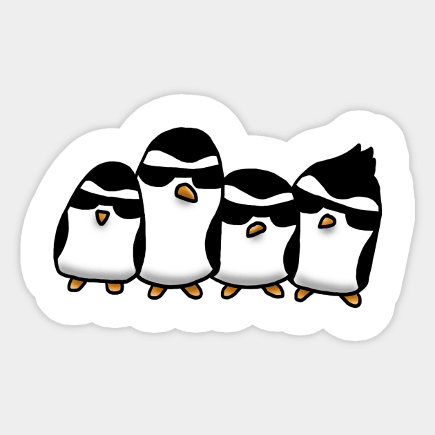 Penguins of Madagascar Sticker by mayying